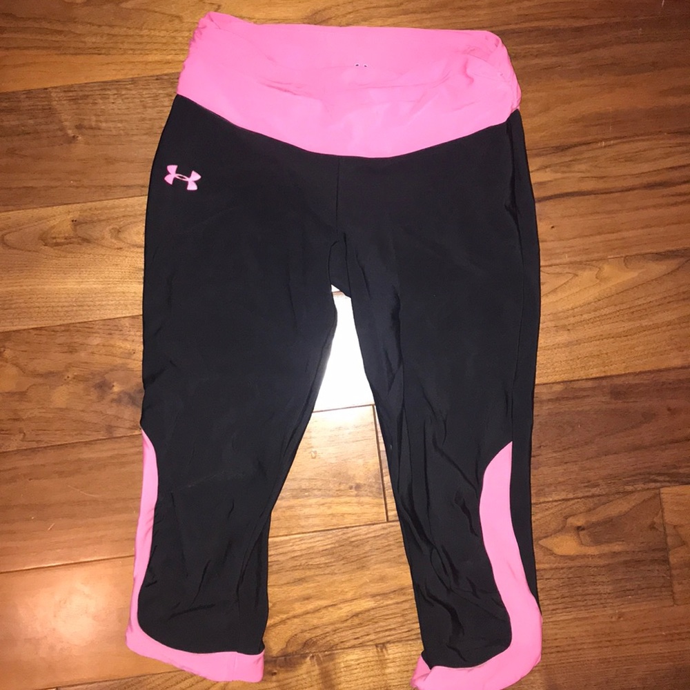 under armour crop leggings
